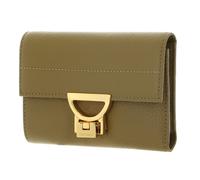 COCCINELLE Arlettis Wallet Grained Leather Seagrass