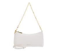 COCCINELLE Aura Mini Bag Grained Leather Blanco