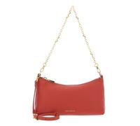 COCCINELLE Aura Mini Bag Grained Leather Grenadine Red