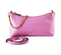 Coccinelle Ledertasche Mini-Bag Aura – genarbtes Leder Damen Pink
