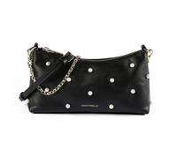 Coccinelle Aura Umhängetasche Leder 22 cm schwarz