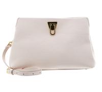 COCCINELLE Beat Clutch Handbag Grained Leather Creamy Pink