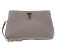 COCCINELLE Beat Clutch Handbag Grained Leather Powder Pink