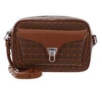 COCCINELLE Beat Coat. Monogram Crossbody Bag Multi Cognac / Cognac