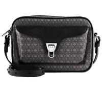 COCCINELLE Beat Coat. Monogram Crossbody Bag Multi Noir / Noir