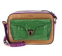 COCCINELLE Beat Croco Crossover Bag Multi. Peppermint