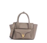 Coccinelle Beat Double Handtasche taupe, Leder, Damen
