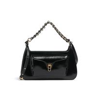 Coccinelle Beat Generation Schultertasche schwarz, Leder, Damen