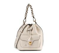 Coccinelle Beat Mini Bag Schultertasche Leder 17 cm beige