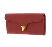 COCCINELLE Beat Ostrich Wallet Acero