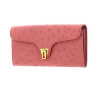 COCCINELLE Beat Ostrich Wallet Camelia