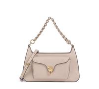 Coccinelle Beat Schultertasche beige, Leder, Damen