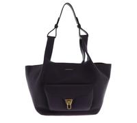 COCCINELLE Beat Shopping Double Grainy Leather Handbag S Prune / Ribes