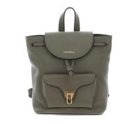 COCCINELLE Beat Soft Grained Leather Backpack Laurel Green