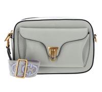 COCCINELLE Beat Soft Ribb Crossbody Bag Grained Leather Celadon Green