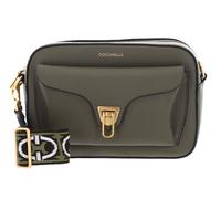 COCCINELLE Beat Soft Ribb Crossbody Bag Grained Leather Laurel Green