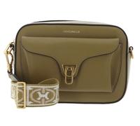 COCCINELLE Beat Soft Ribb Crossbody Bag Grained Leather Seagrass