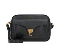 Coccinelle Beat Soft Umhängetasche Leder 21 cm schwarz