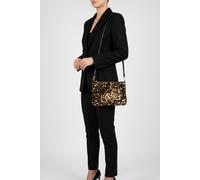 COCCINELLE Best Paillettes Crossbody Bag Golden / Noir