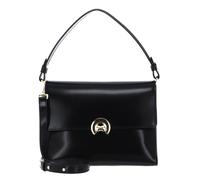 COCCINELLE Binxie Handbag Shiny Calf Leather Noir