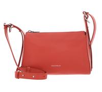 COCCINELLE Bishop Mini Bag Grained Leather Grenadine Red