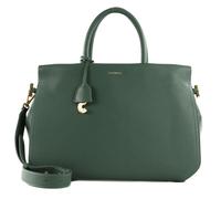 COCCINELLE Blue Soft Handbag Grained Leather Kale Green