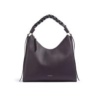 Coccinelle Boheme Grana Double Beuteltasche pflaume, genarbtes Leder, Damen