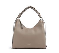 Coccinelle Boheme Grana Double Beuteltasche taupe, genarbtes Leder, Damen