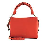 COCCINELLE Boheme Grana Double Crossbody Double Grainy Leather Gazpacho / Sangria