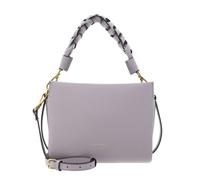 COCCINELLE Boheme Grana Double Crossbody Double Grainy Leather Oyster / Pearl