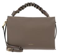 COCCINELLE Boheme Grana Double Hand Bag Warm Taupe / Rosette