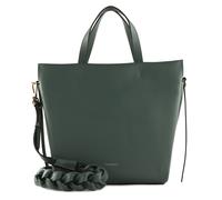 COCCINELLE Boheme Grana Double Handbag Double Grainy Leather Kale Green / Noir