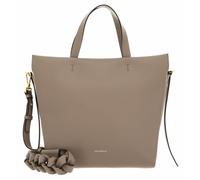 COCCINELLE Boheme Grana Double Handbag Double Grainy Leather Warm Taupe / Coff