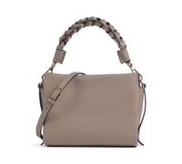 Coccinelle Boheme Grana Double Handtasche taupe, genarbtes Leder, Damen