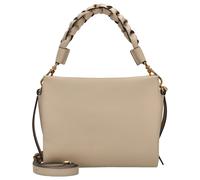 Coccinelle Schultertasche Boheme Grana – Double, genarbtes Leder, Beige