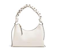 Coccinelle Boheme Grana Double Schultertasche elfenbein, genarbtes Leder, Damen