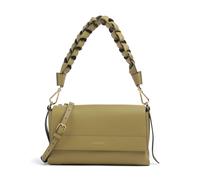 Coccinelle Boheme Grana Double Schultertasche olivgrün, Leder, Damen