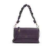 Coccinelle Boheme Grana Double Schultertasche pflaume, genarbtes Rindsleder, Damen