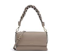 Coccinelle Boheme Grana Double Schultertasche taupe, Leder, Damen