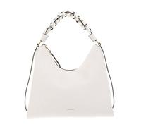 Coccinelle Boheme Schultertasche Leder 34 cm weiss