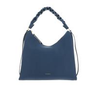 COCCINELLE Boheme Grana Double Shoulder Bag L Deep Blue / Sandshell