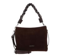 COCCINELLE Boheme Handbag Suede Grainy Leather Brunette / Brunet