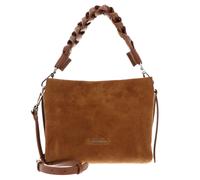 COCCINELLE Boheme Handbag Suede Grainy Leather Cognac / Cognac