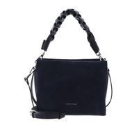 COCCINELLE Boheme Handbag Suede Grainy Leather Midnight Blue