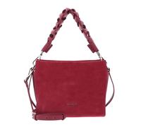 COCCINELLE Boheme Handbag Suede Grainy Leather Rosewood