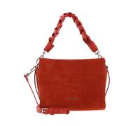 COCCINELLE Boheme Handbag Suede Grainy Leather Tangerine