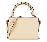 Coccinelle Schultertasche Boheme Grana – Double, genarbtes Leder, Beige