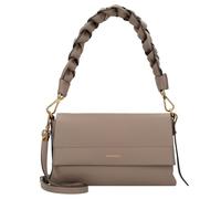 COCCINELLE Boheme Grana Double Shoulder Bag Warm Taupe / Rosette