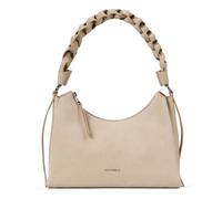Coccinelle Boheme Schultertasche Leder 31 cm beige