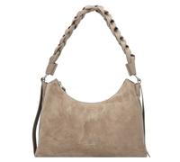 Coccinelle Boheme Suede Schultertasche taupe, Rauleder, Damen